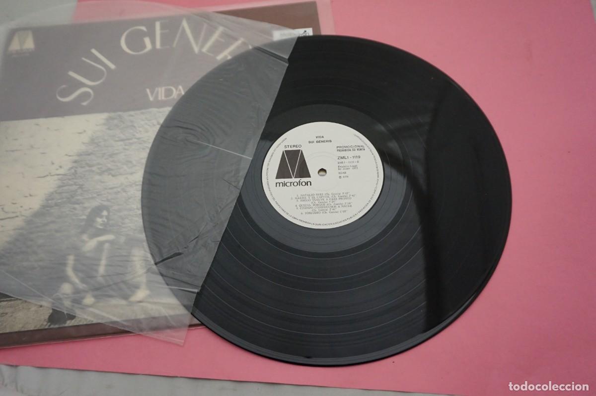Discos de vinilo: LP - SUI GENERIS - VIDA - DISCO COMO NUEVO - Foto 2