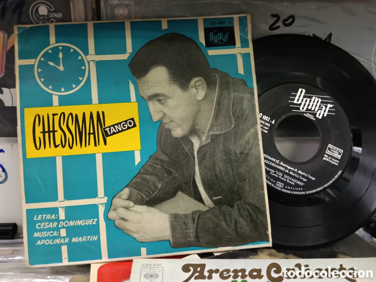 Discos de vinilo: Orquesta los trovadores ep Chessman + 3 Espa&ntilde;a 1960