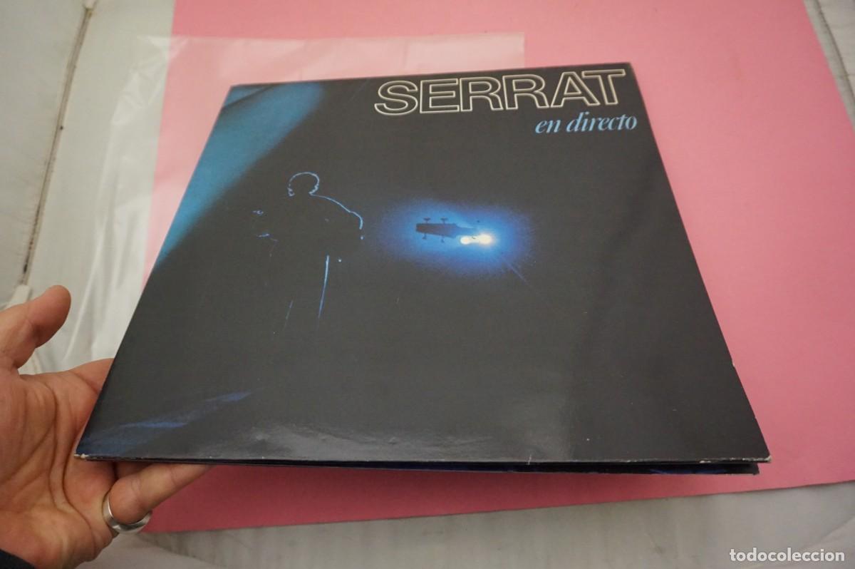 Discos de vinilo: LP - SERRAT - EN DIRECTO - DOBLE LP COMO NUEVOS - Foto 2