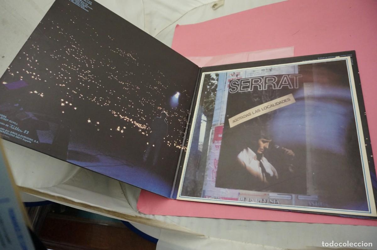 Discos de vinilo: LP - SERRAT - EN DIRECTO - DOBLE LP COMO NUEVOS - Foto 4