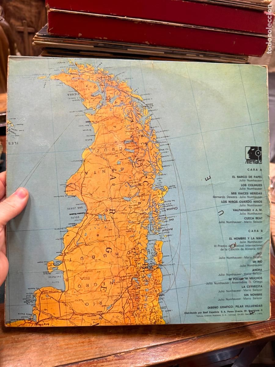 Discos de vinilo: LP AMERINDIOS - TU GRITO ES MI CANTO - Foto 2