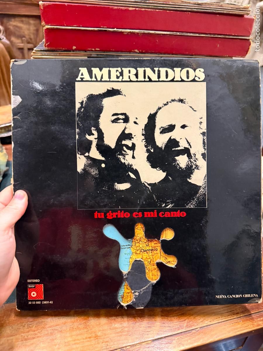 Discos de vinilo: LP AMERINDIOS - TU GRITO ES MI CANTO
