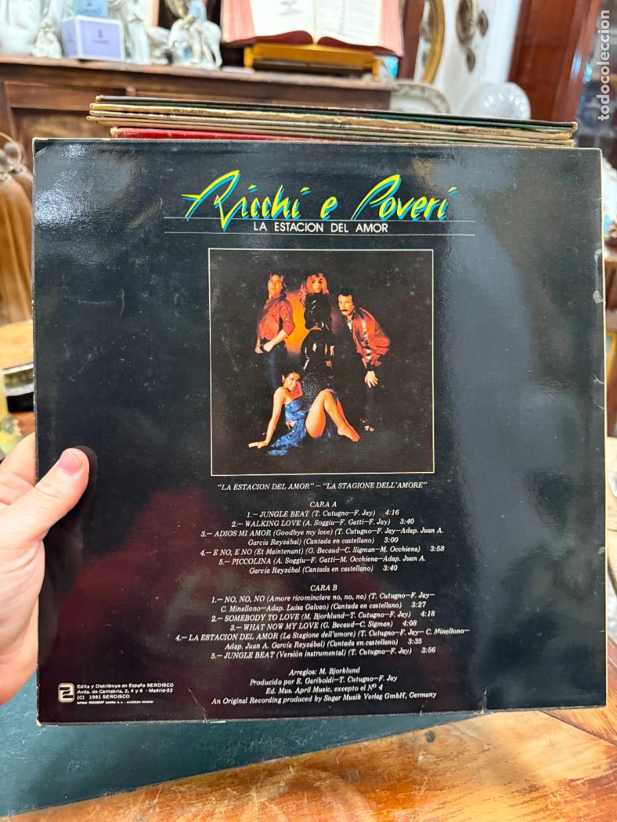 Discos de vinilo: LP RICCHI E POVERI - - Foto 2
