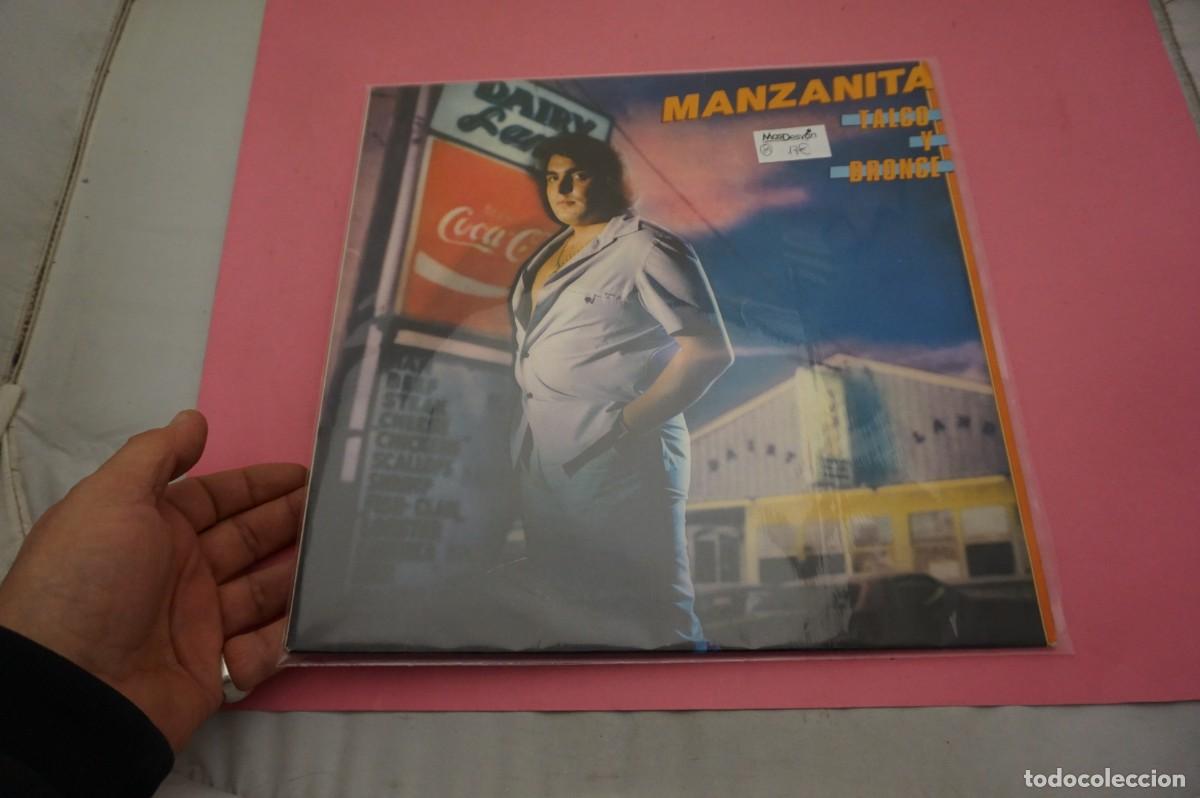 Discos de vinilo: LP - MANZANITA - TALCO Y BRONCE - DISCO COMO NUEVO - Foto 1
