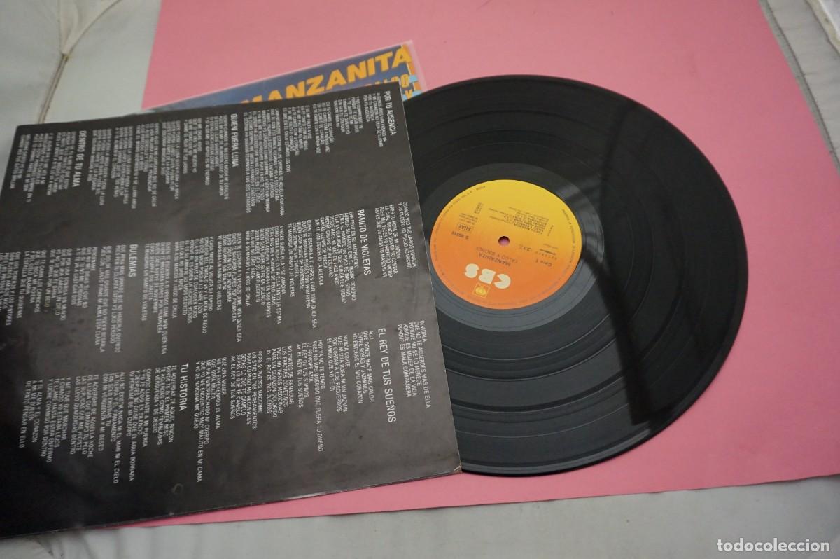 Discos de vinilo: LP - MANZANITA - TALCO Y BRONCE - DISCO COMO NUEVO - Foto 2