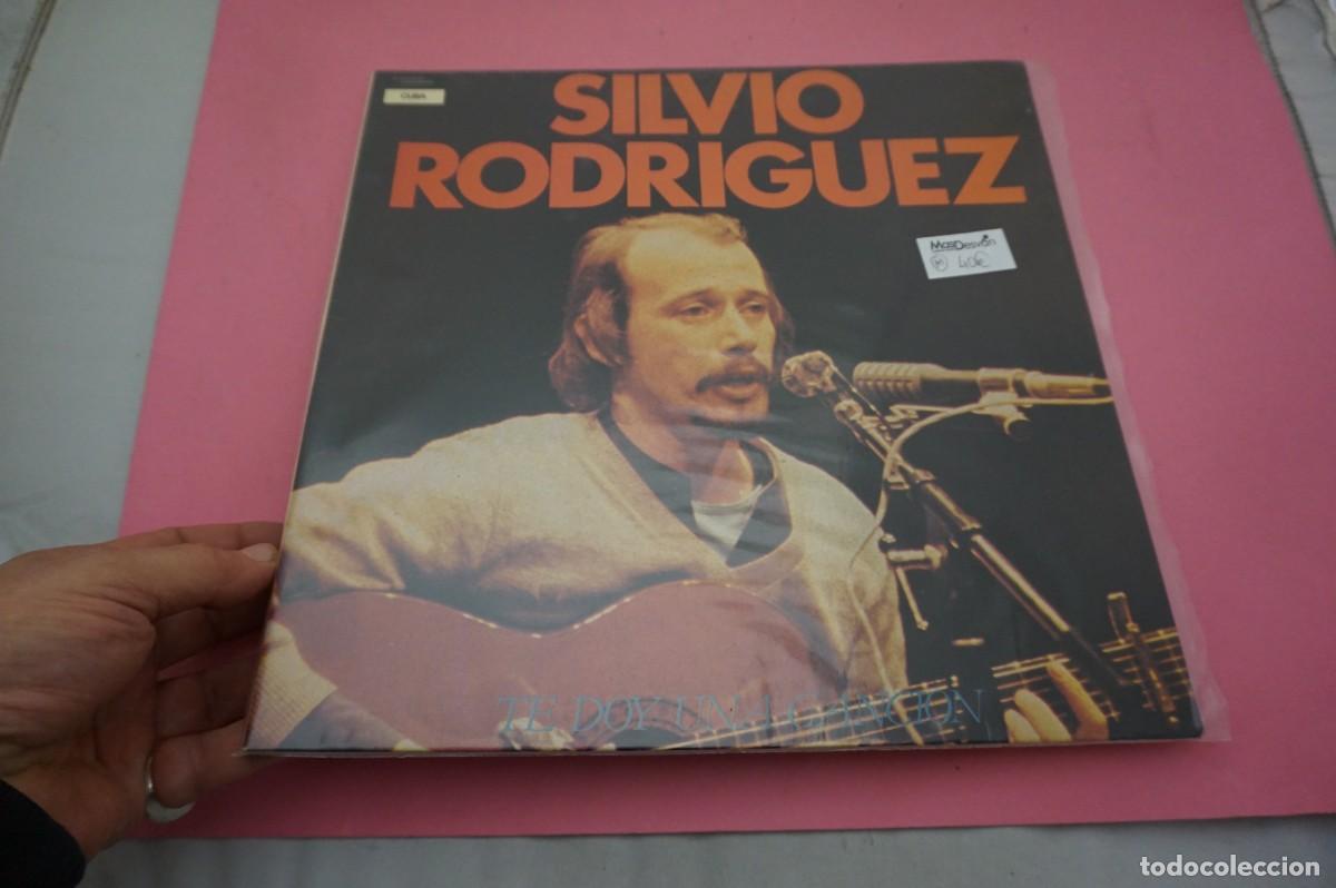 Discos de vinilo: LP - SILVIO RODRIGUEZ - TE DOY UNA CANCION - DISCO COMO NUEVO