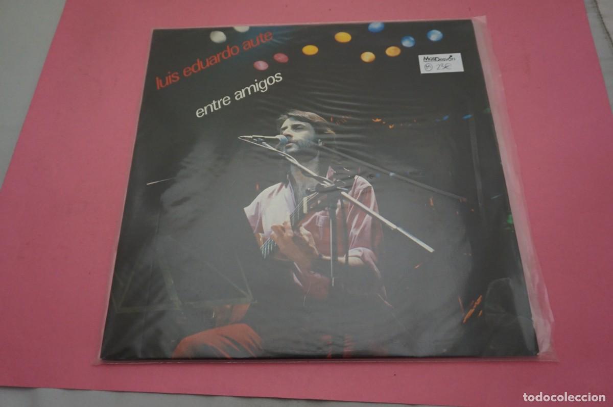 Discos de vinilo: LP - LUIS EDUARDO AUTE - ENTRE AMIGOS - DOBLE LP COMO NUEVOS