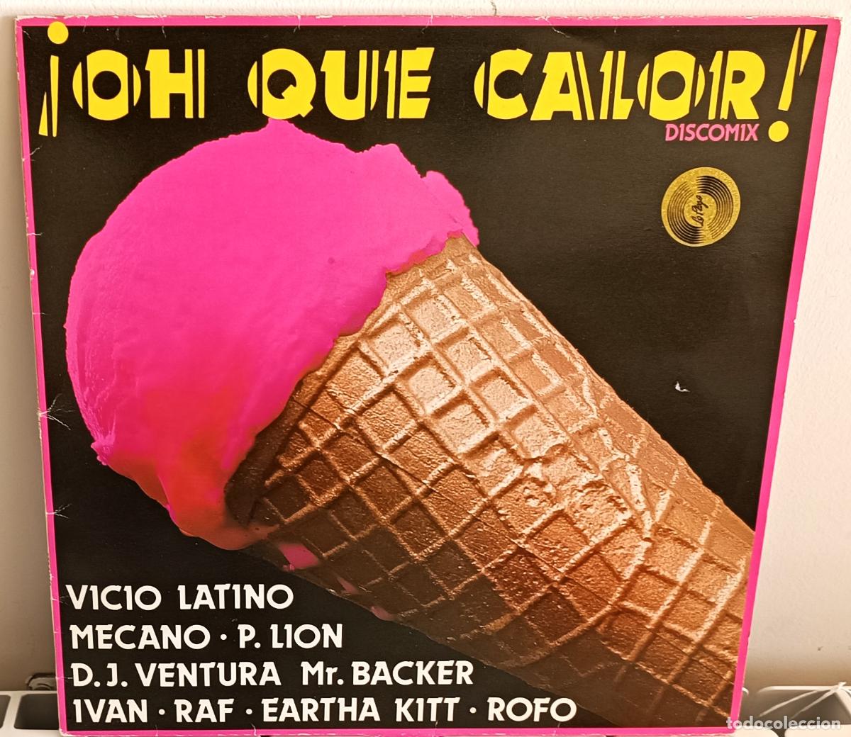 Discos de vinilo: OH QUE CALOR - VARIOS GRUPOS EPIC - 1984