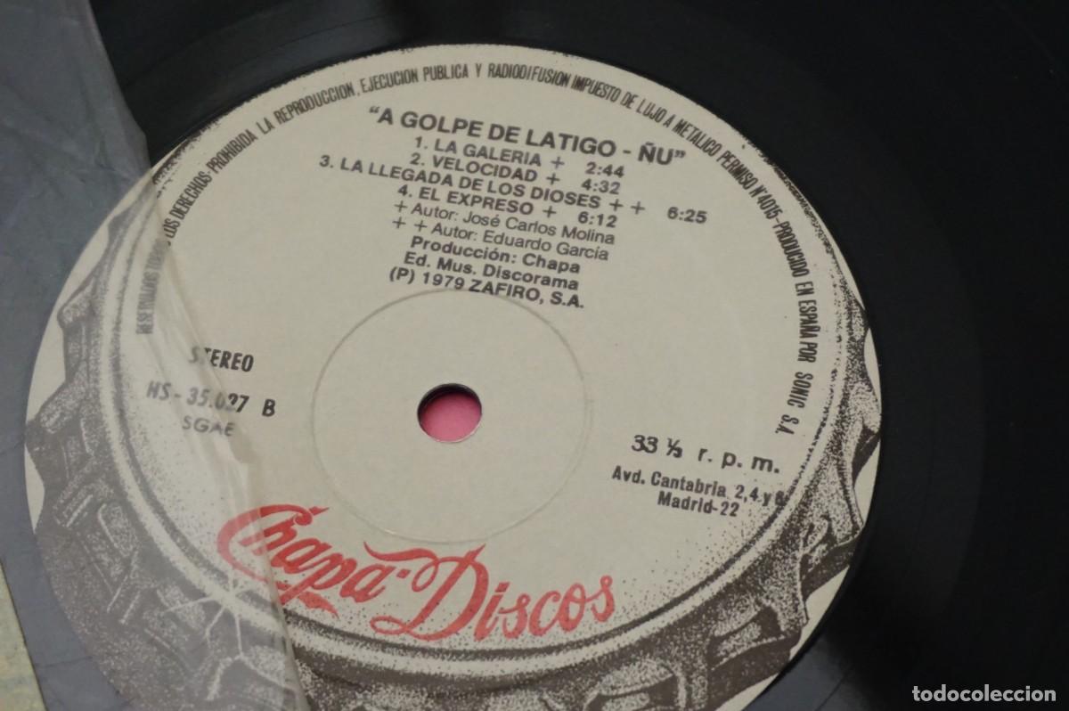 Discos de vinilo: LP - &Ntilde;U - A GOLPE DE LATIGO - DISCO COMO NUEVO - Foto 5