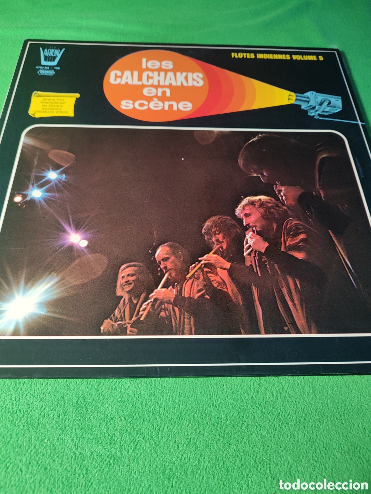 Discos de vinilo: Les Calchakis en Scene - Flutes indiennes vol 5
