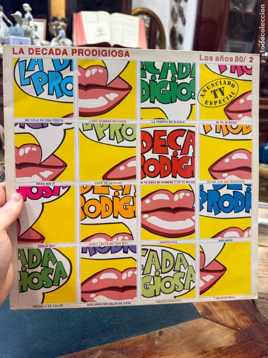Discos de vinilo: LP LOS A&Ntilde;OS 80 POR... LA DECADA PRODIGIOSA - 2