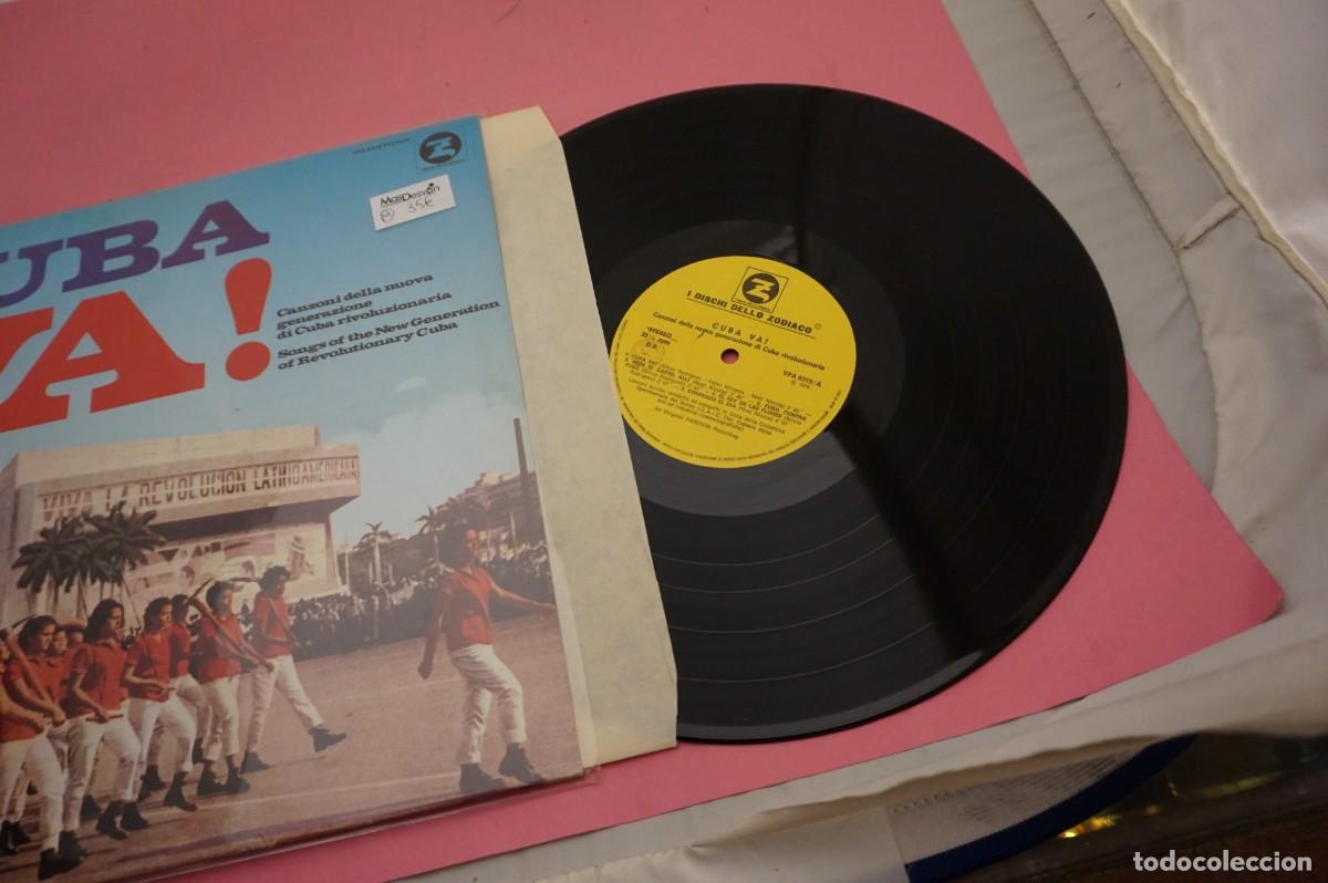 Discos de vinilo: LP - CUBA VA! - SILVIO RODRIGUEZ - DISCO COMO NUEVO - Foto 2
