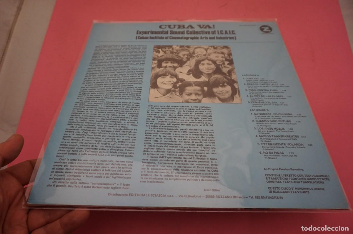 Discos de vinilo: LP - CUBA VA! - SILVIO RODRIGUEZ - DISCO COMO NUEVO - Foto 5