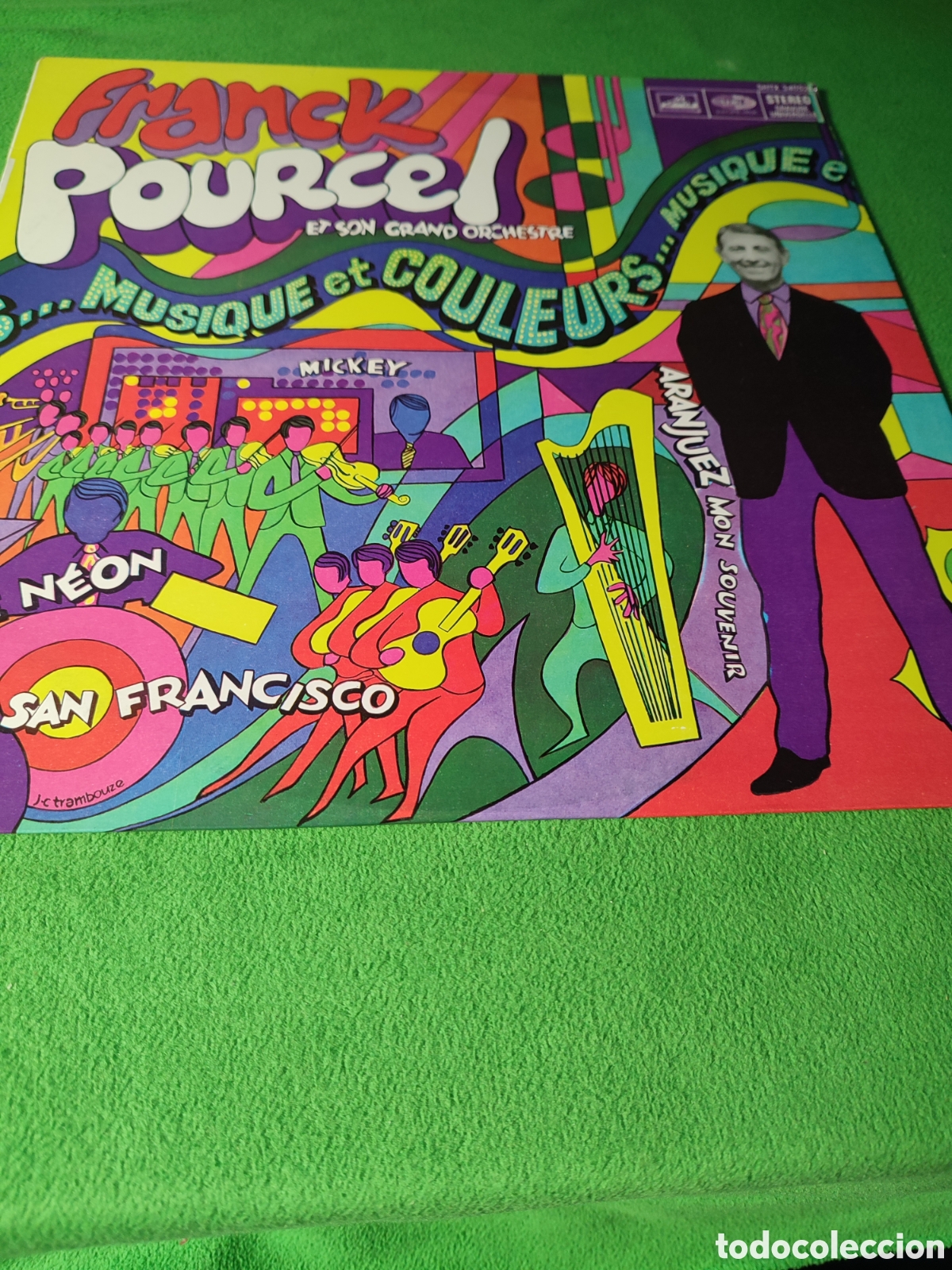 Discos de vinilo: Frank Pourcel -Musique et Couleurs 1968