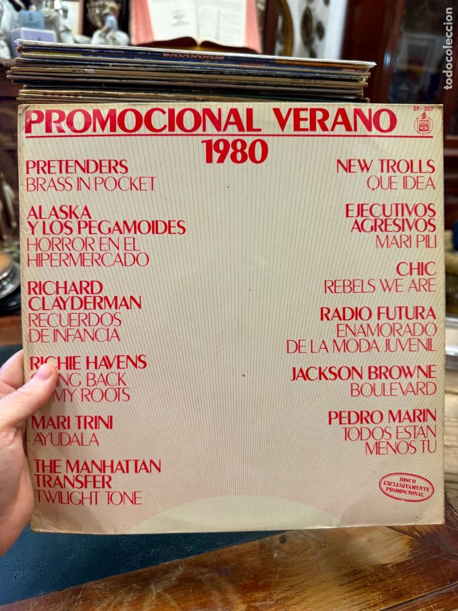 Discos de vinilo: LP PROMOCIONAL VERANO 1980