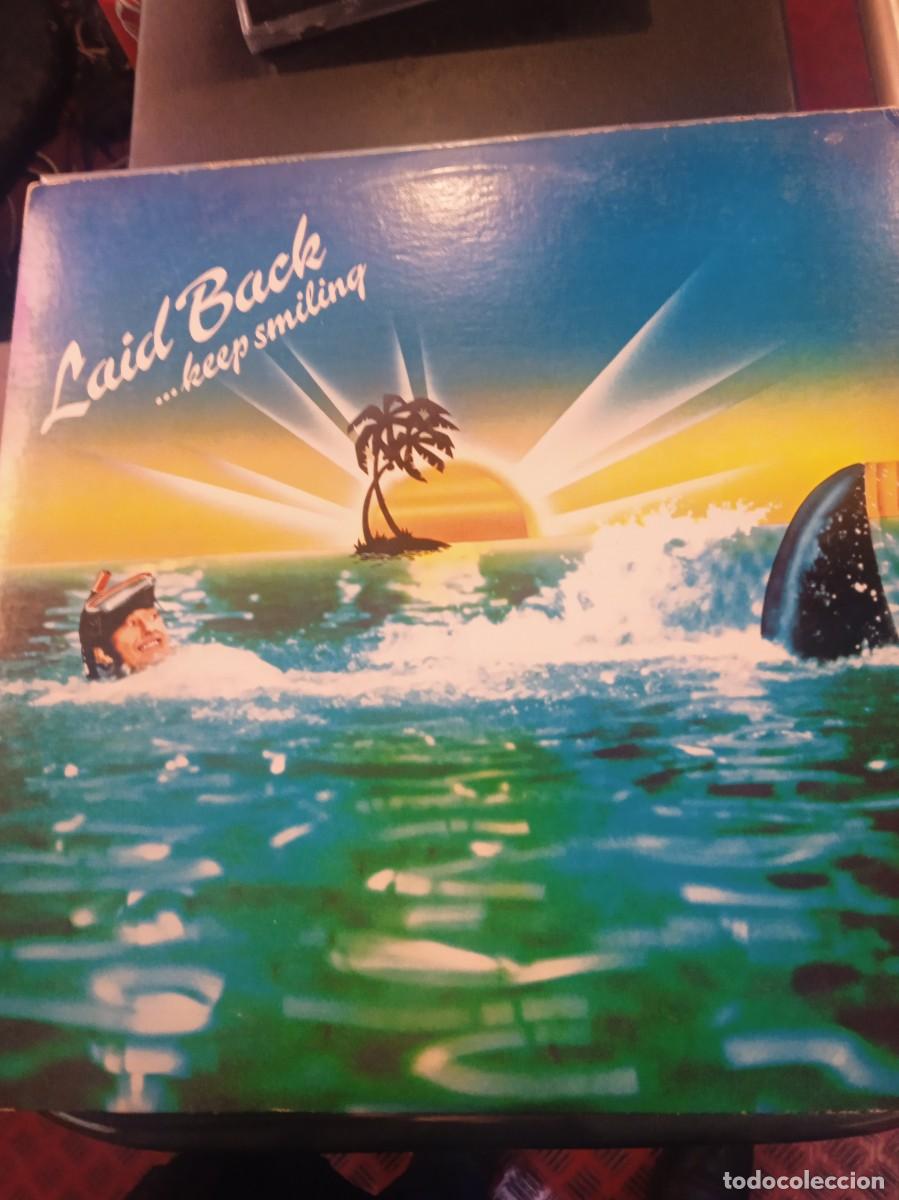 Discos de vinilo: LAID BACK- ... KEEP SMILING! LP USA CON VERSI&Oacute;N LARGA DE &rdquo;WHITE HORSE&rdquo;