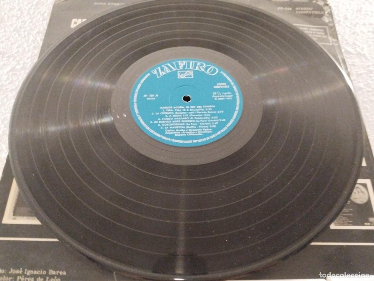 Discos de vinilo: Discos de Carlos Acu&ntilde;a &rdquo;El Rey del Tango&rdquo; - Foto 3