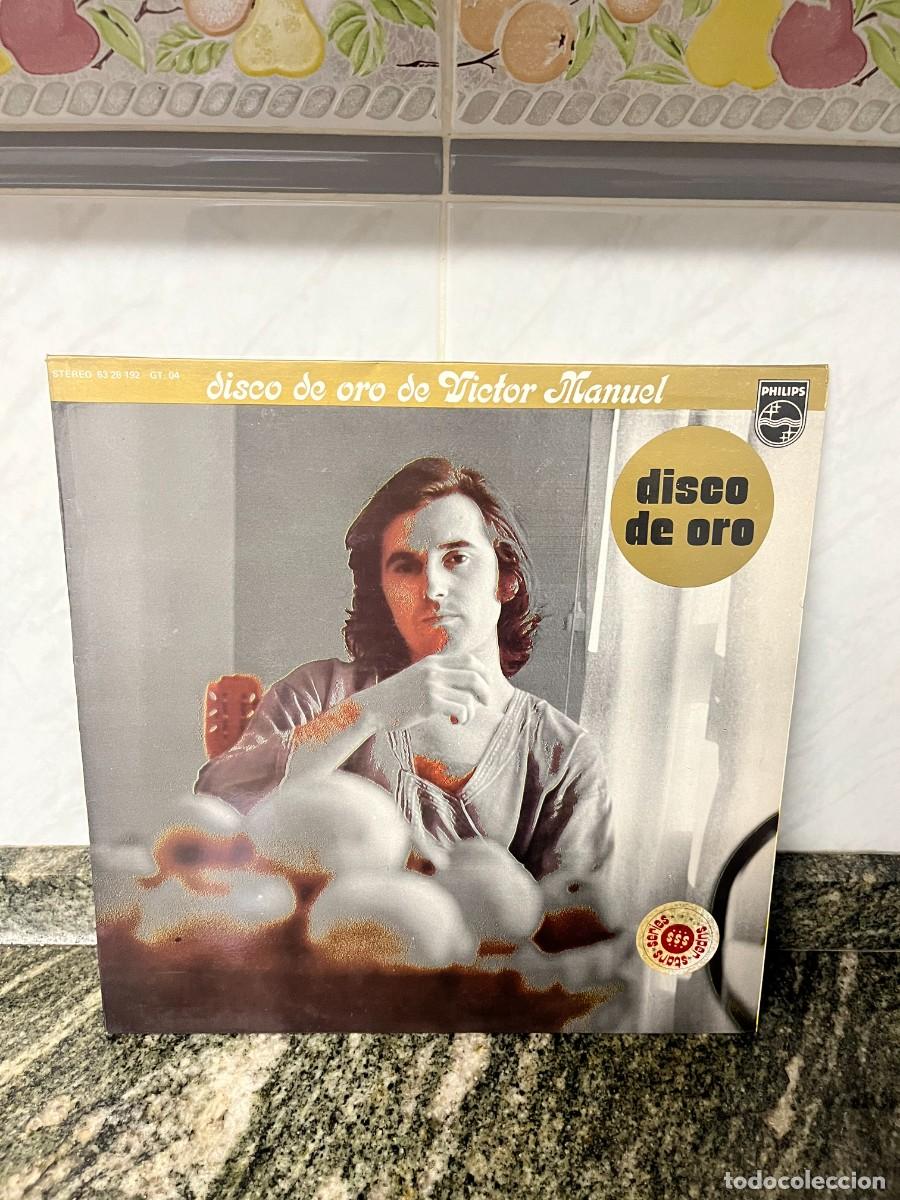 Discos de vinilo: V&iacute;ctor Manuel Disco De Oro De Victor Manuel