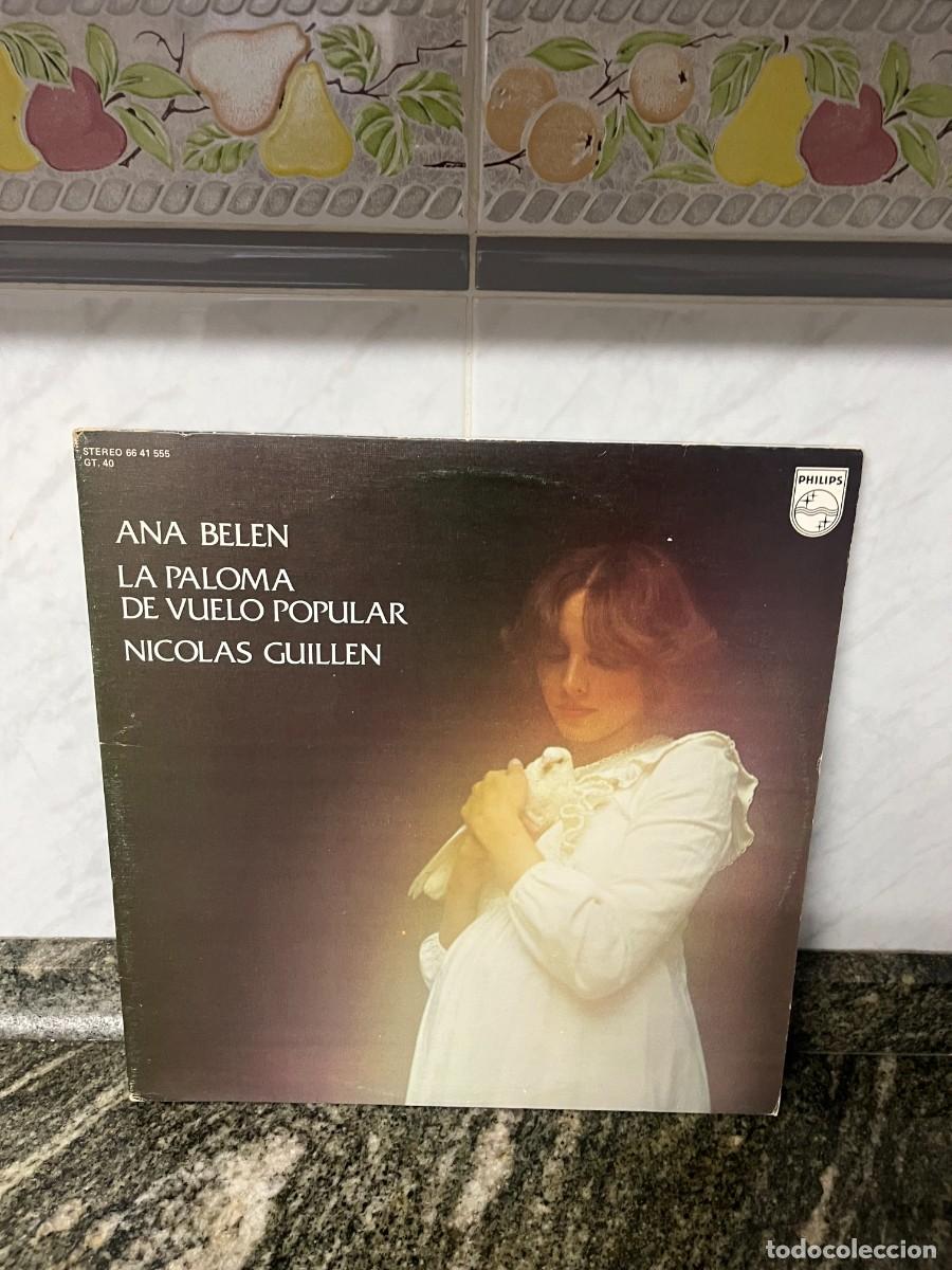 Discos de vinilo: Ana Bel&eacute;n La Paloma De Vuelo Popular - Nicol&aacute;s Guill&eacute;n