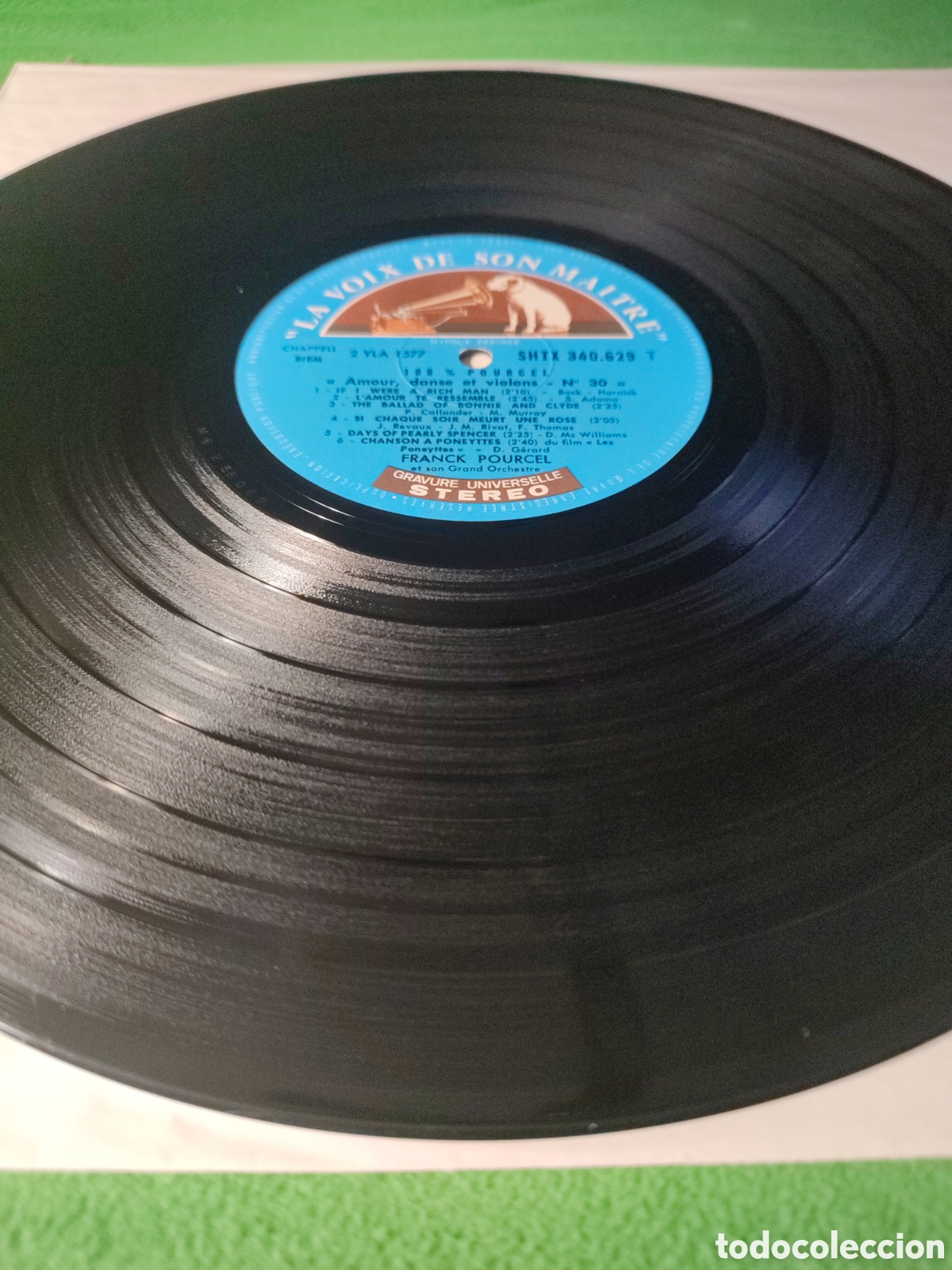 Discos de vinilo: Franck Pourcel - 100% Pourcel Edici&oacute;n francesa - Foto 3