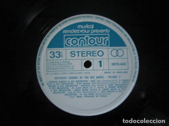 Discos de vinilo: EXPLOSIVE SOUNDS OF THE BIG BAND VOLUME 2 LP - ORIGINAL INGLES - CONTOUR 1973 SOLO DISCO SIN FUNDA