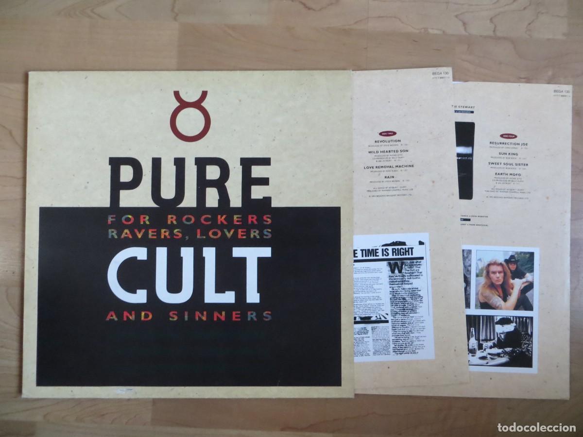 Discos de vinilo: The Cult - Pure Cult (For Rockers, Ravers, Lovers And Sinners) (2xL.P.) 1993 U.K.- IMPECABLE!!!!