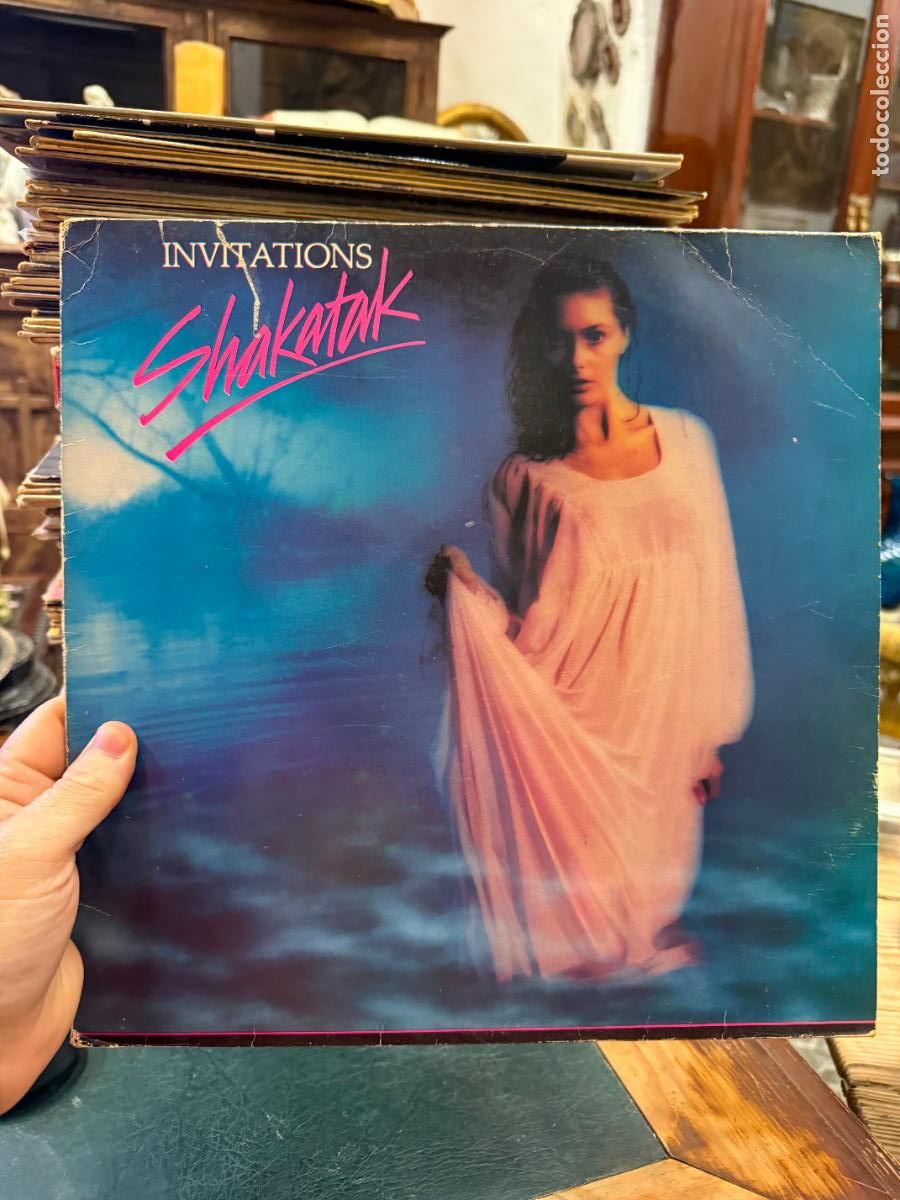 Discos de vinilo: LP INVITATIONS - SHAKATAK - Foto 1
