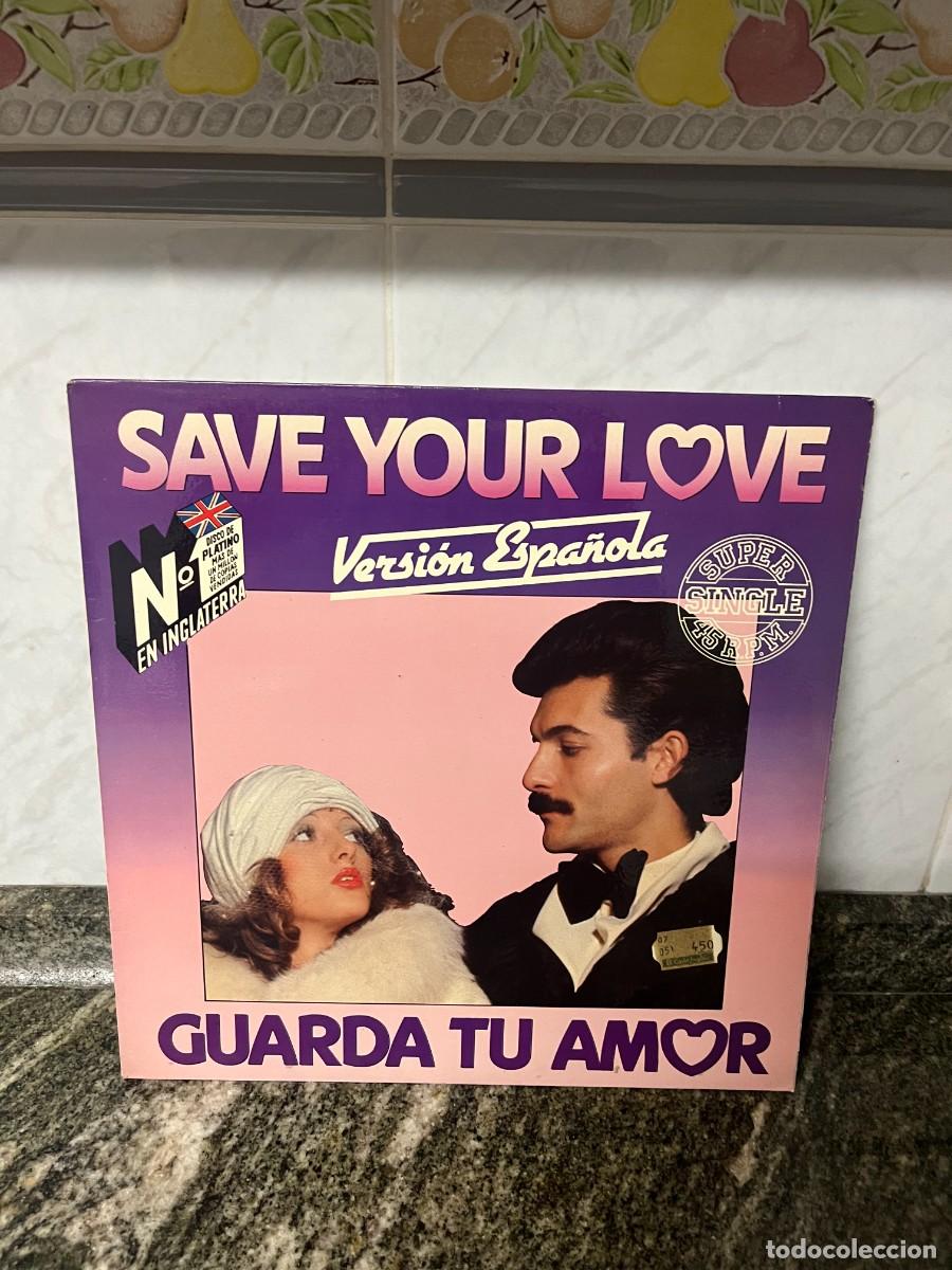 Discos de vinilo: Carlo Y Carla Save Your Love = Guarda Tu Amor (Versi&oacute;n Espa&ntilde;ola)