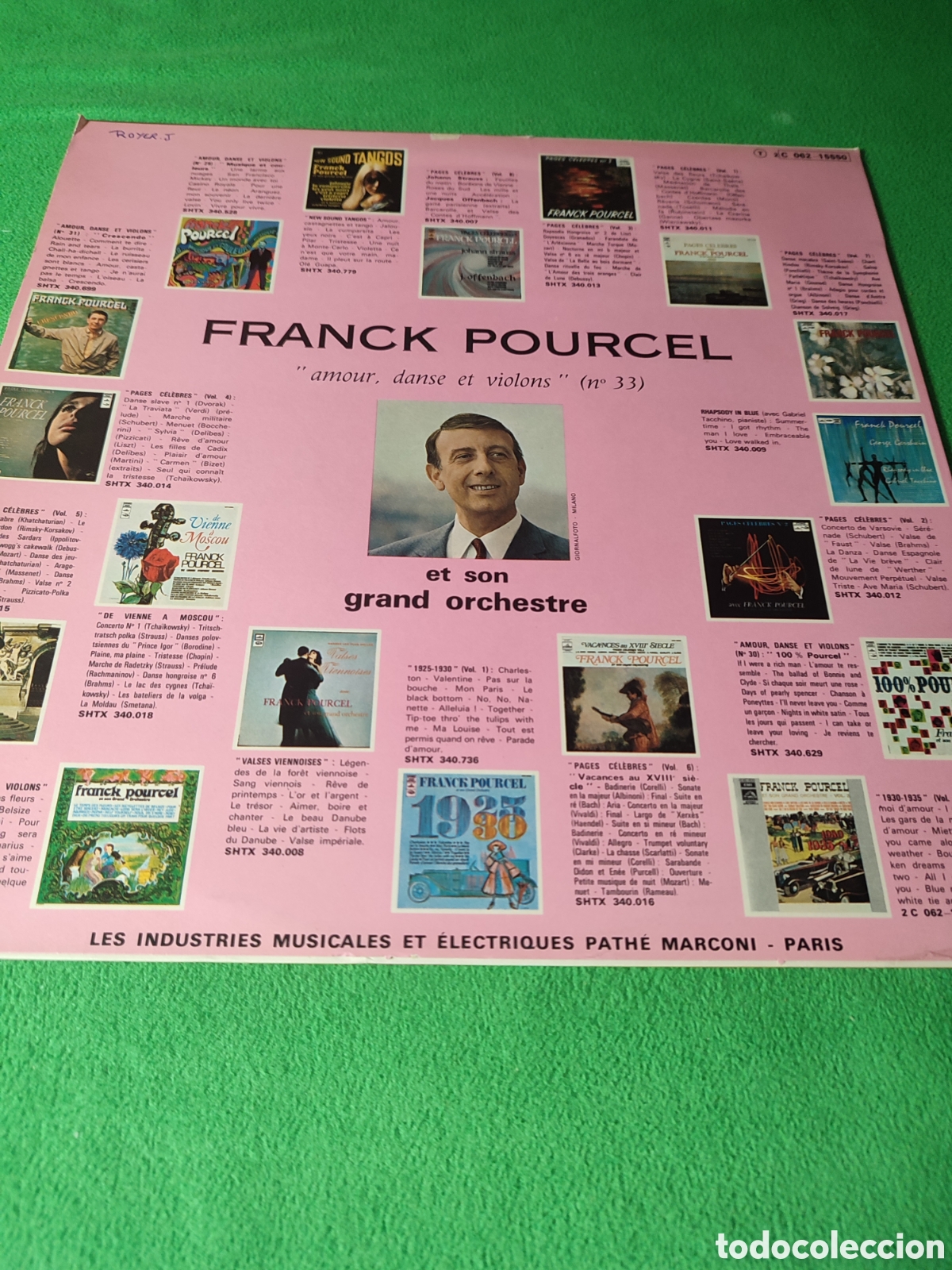 Discos de vinilo: Franck Pourcel et son grand orchestra - Paraphonic - Foto 2