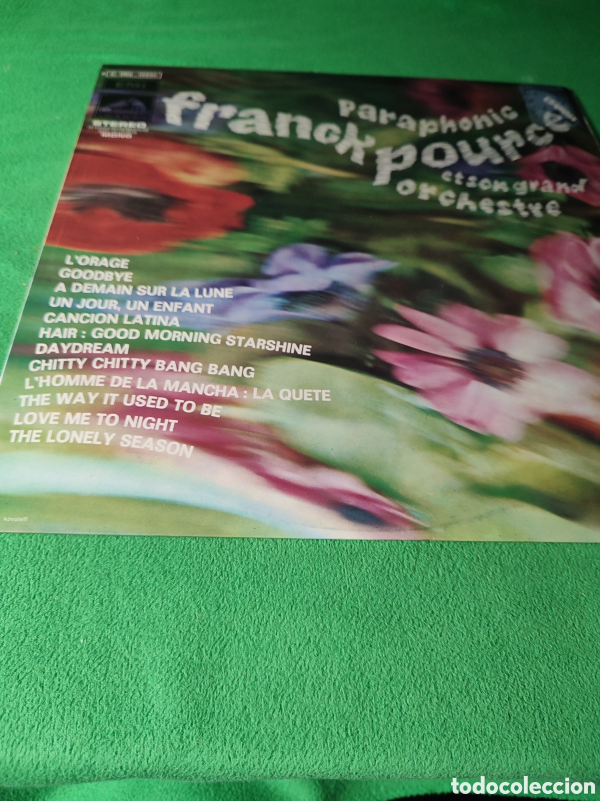 Discos de vinilo: Franck Pourcel et son grand orchestra - Paraphonic - Foto 1