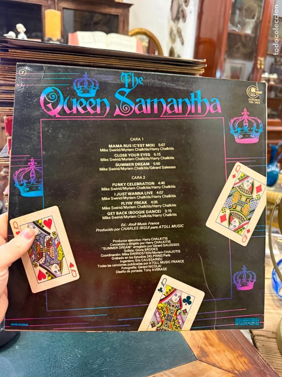 Discos de vinilo: LP THE QUEEN SAMANTHA - Foto 2