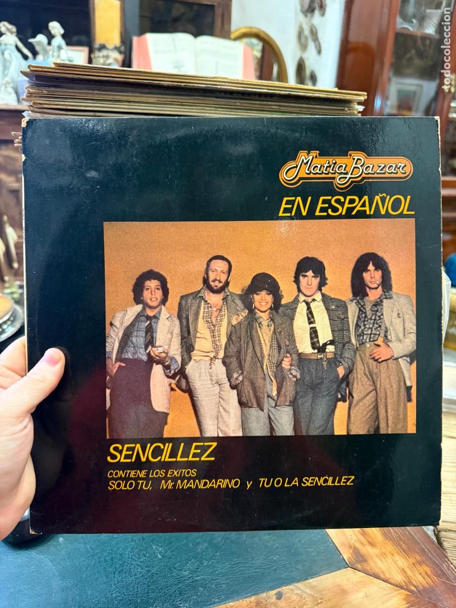 Discos de vinilo: LP MATIA BAZAR EN ESPA&Ntilde;OL - SENCILLEZ