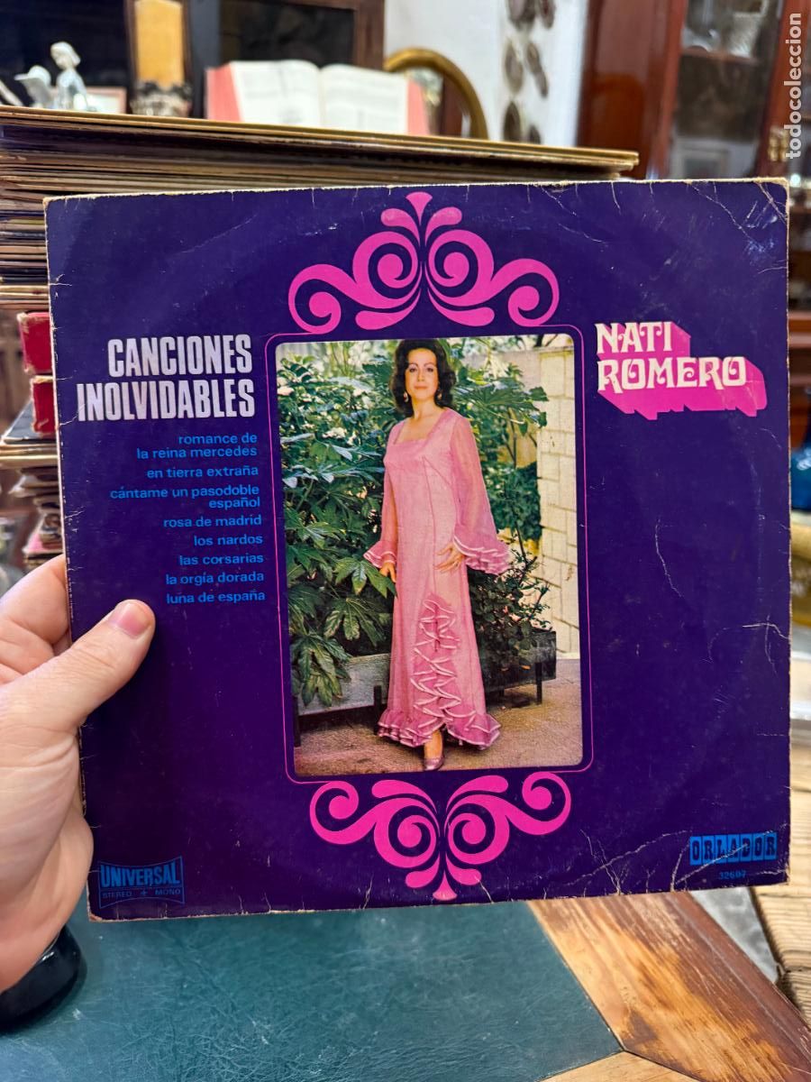 Discos de vinilo: LP NATI ROMERO - CANCIONES INOLVIDABLES