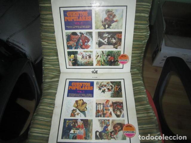 Discos de vinilo: CUENTOS POPULARES VOL 1 Y VOL 2 LP - ORIGINALES ESPA&Ntilde;OLES - YUPY RECORDS 1970 . MOVIEPLAY RECORDS