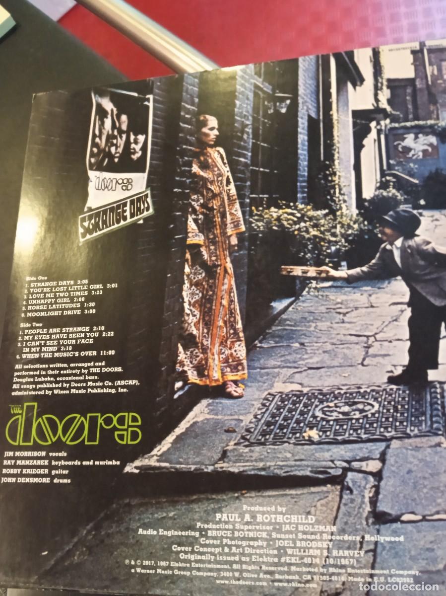Discos de vinilo: THE DOORS- STRANGE DAYS. LP REED MINT - Foto 2