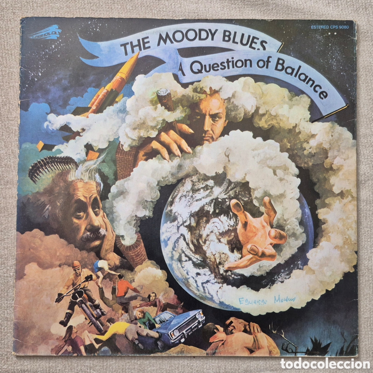 Discos de vinilo: A Question Of Balance The Moody Blues.
