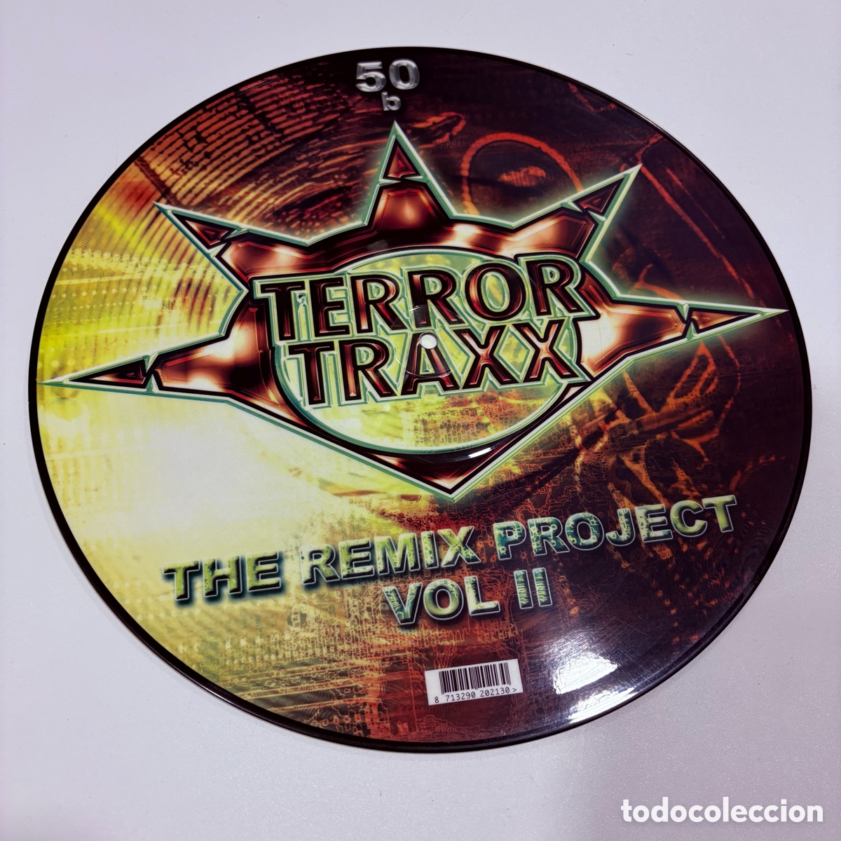 Discos de vinilo: Maxi 12&rsquo;&rsquo; picture disc The Remix Project Vol II edicion hola desa del 2002