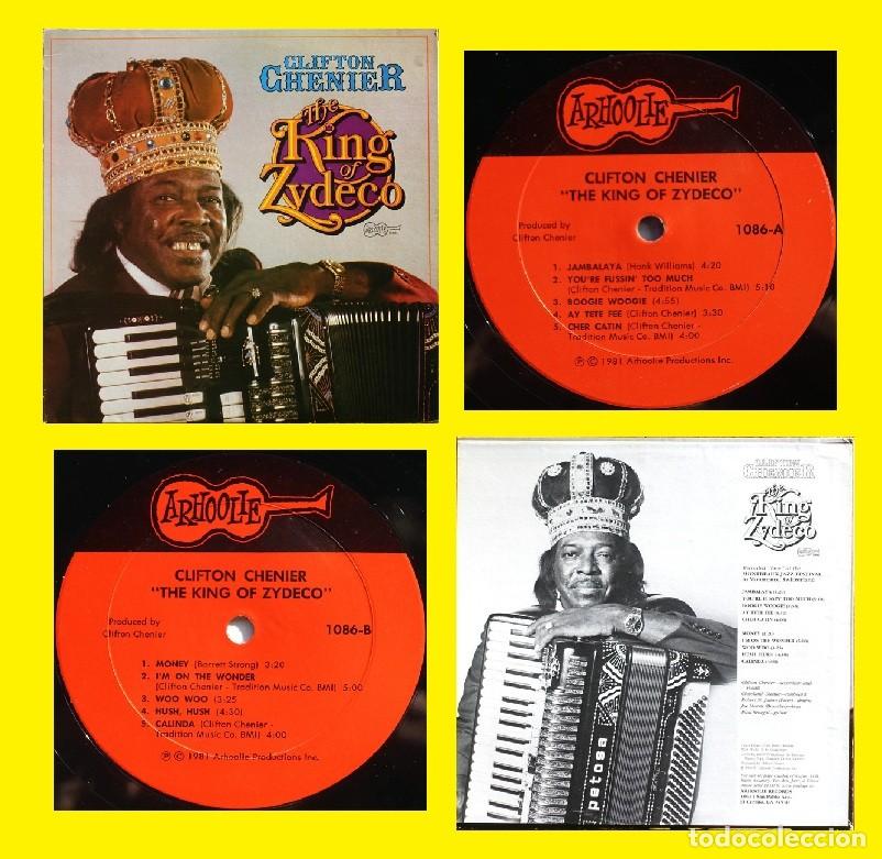 Discos de vinilo: Clifton Chenier - live Montreux festv 1975 RARE 1&ordf; EDIC USA ARHOOLIE BLUES, IMPECABLE