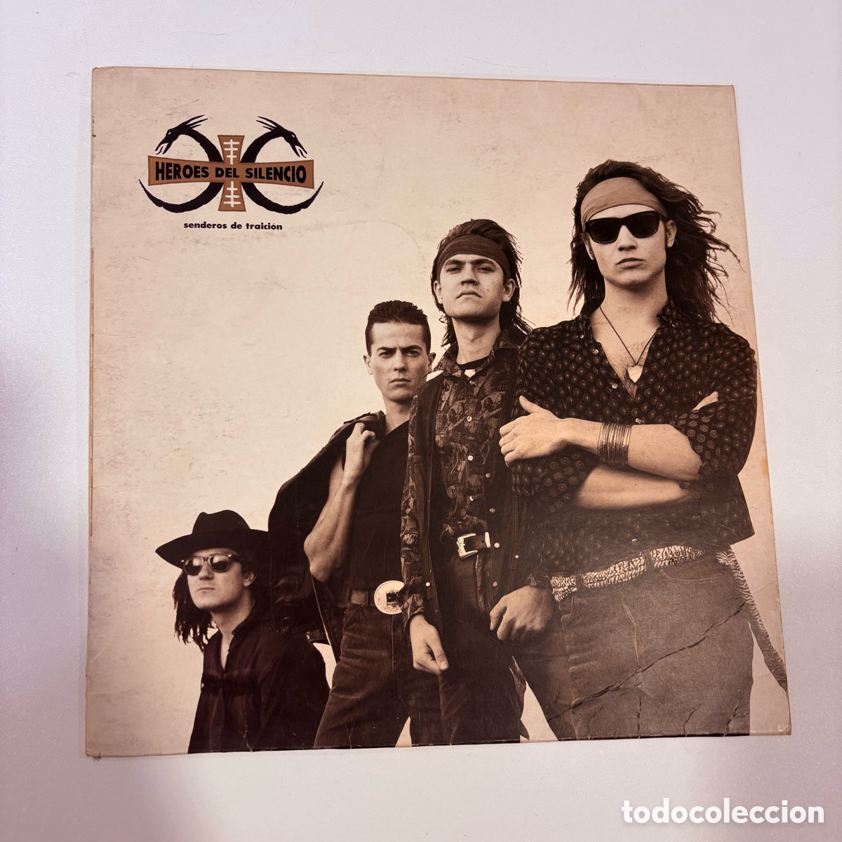 Discos de vinilo: lp H&eacute;roes Del Silencio &ndash; Senderos De Traici&oacute;n edicion espa&ntilde;ola de 1990