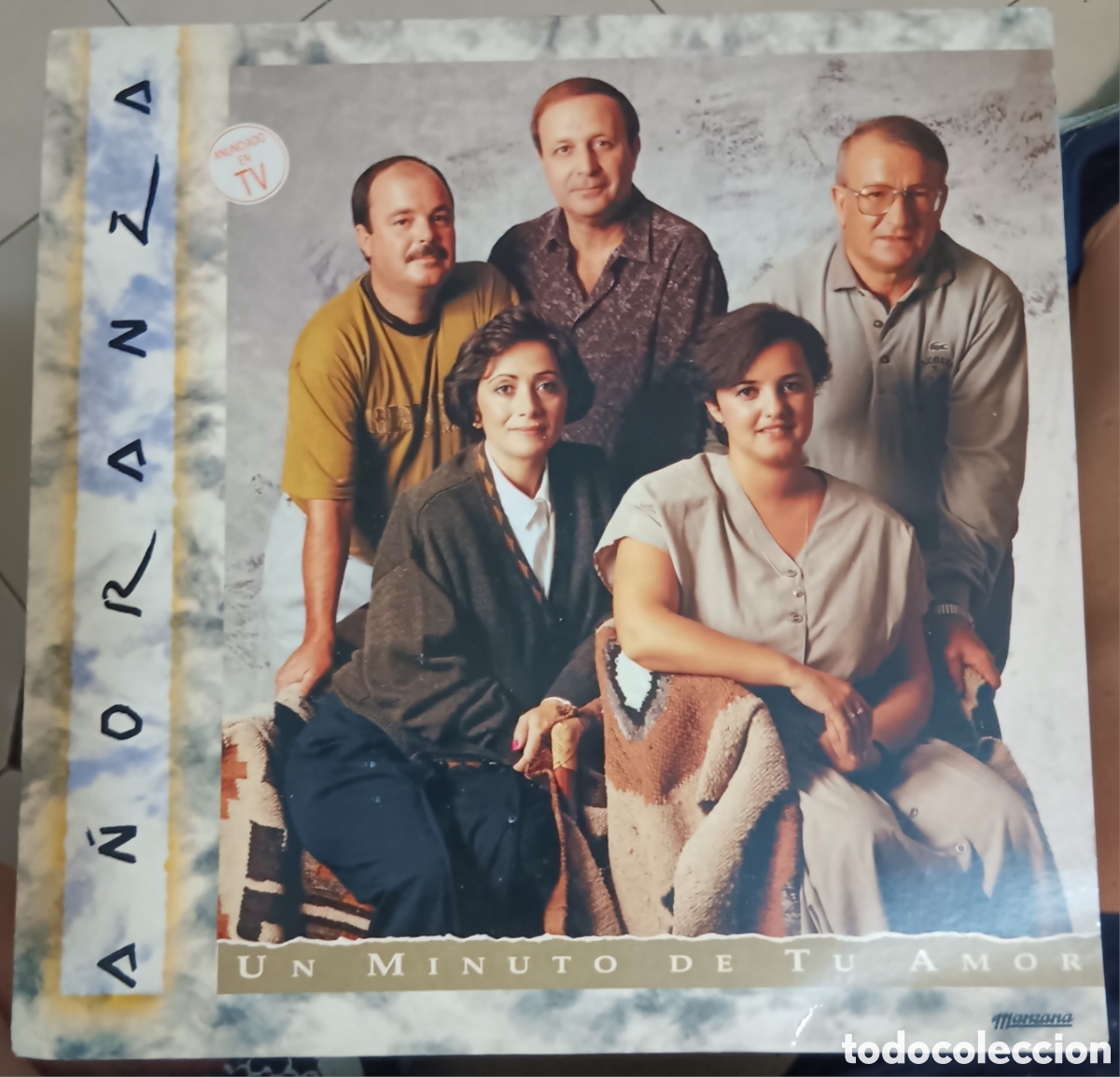 Discos de vinilo: MUSICA GOYO ● LP ● A&Ntilde;ORANZA ● UN MINUTO DE TU AMOR ● FIRMADO ● AA99 X0224 ●