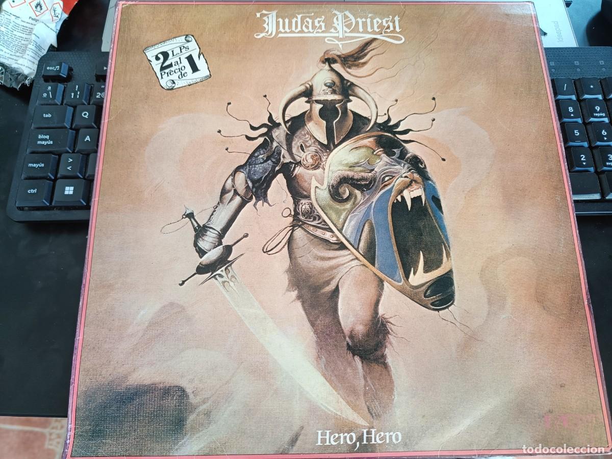 Discos de vinilo: Judas Priest &ndash; Hero, Hero. VG+ / VG+. 10 FOTOS. LEER DESCRIPCION.