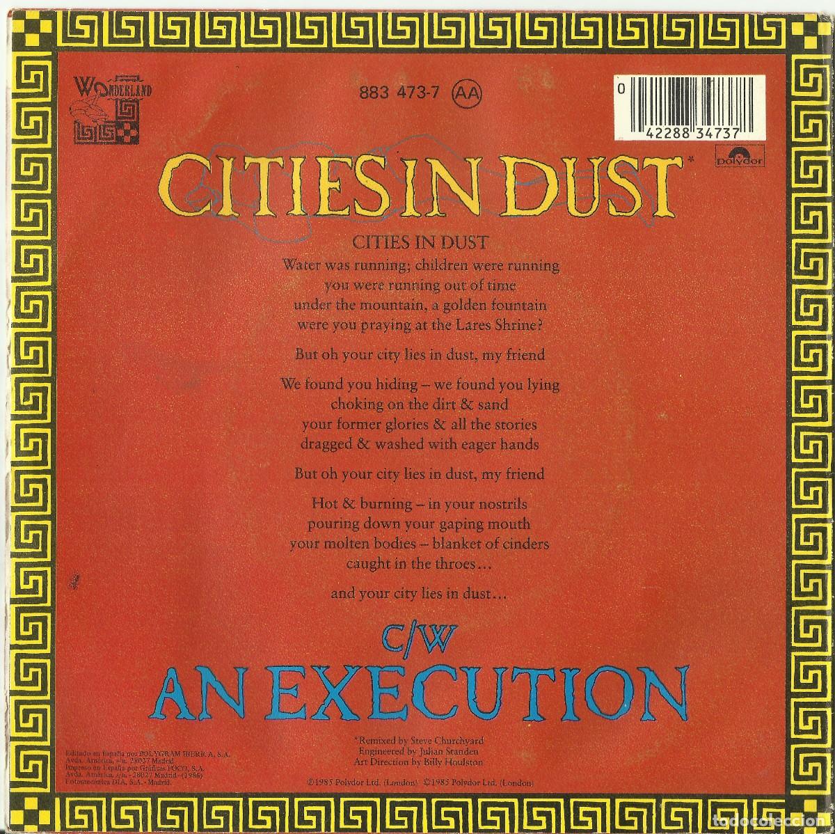 Discos de vinilo: SIOUXSIE AND THE BANSHEES single 1985 - Foto 2