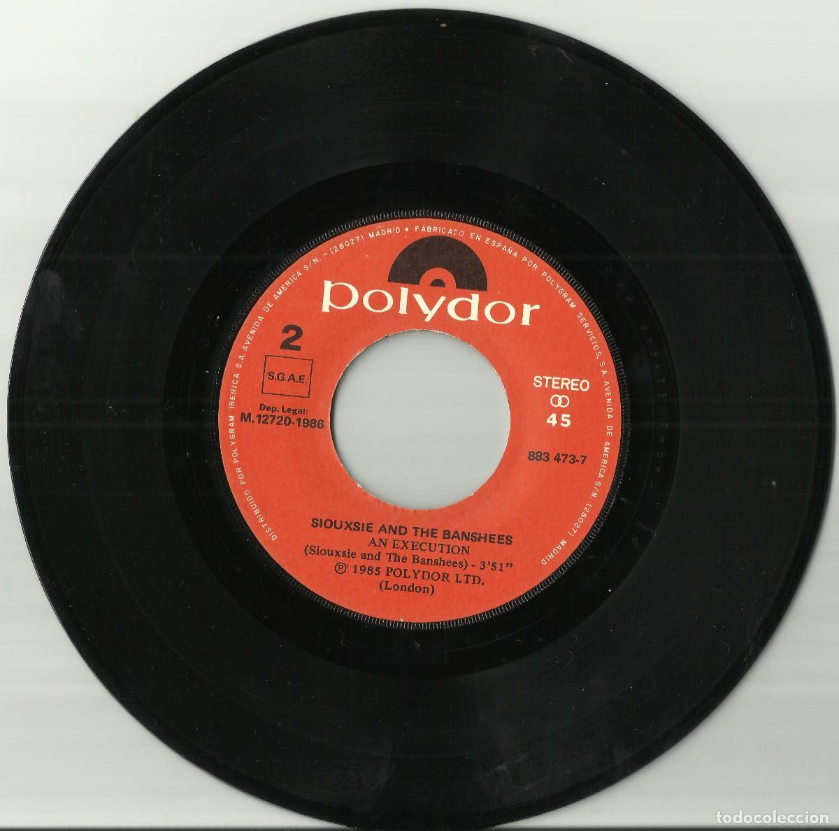 Discos de vinilo: SIOUXSIE AND THE BANSHEES single 1985 - Foto 4