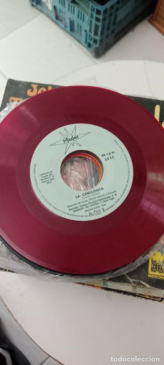 Discos de vinilo: LA CENICIENTA SOLO DISCO 7 PULGADAS VINILO BAL-6