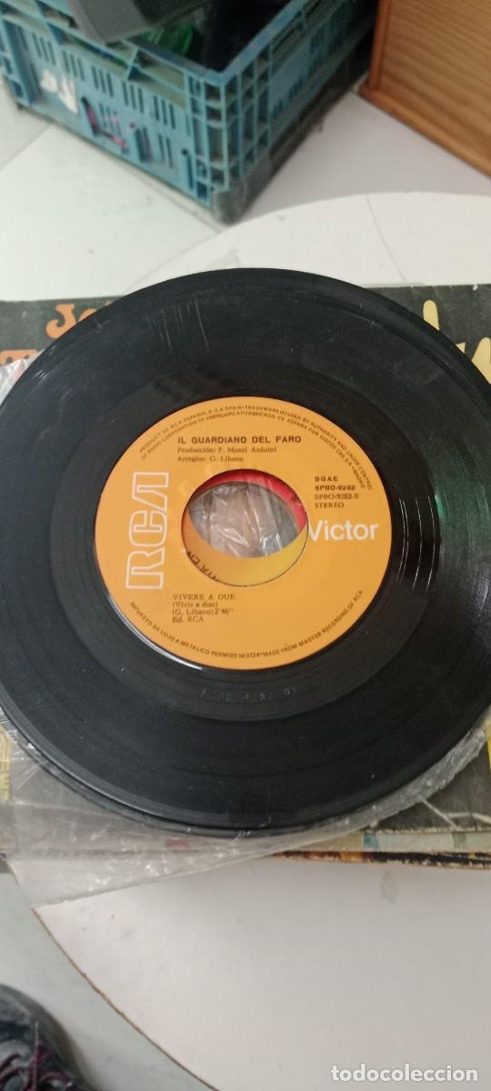 Discos de vinilo: IL GUARDIANO DEL FARO - Amore Grande Amore Libero / Vivere a due SOLO DISCO 7 PULGADAS VINILO BAL-6