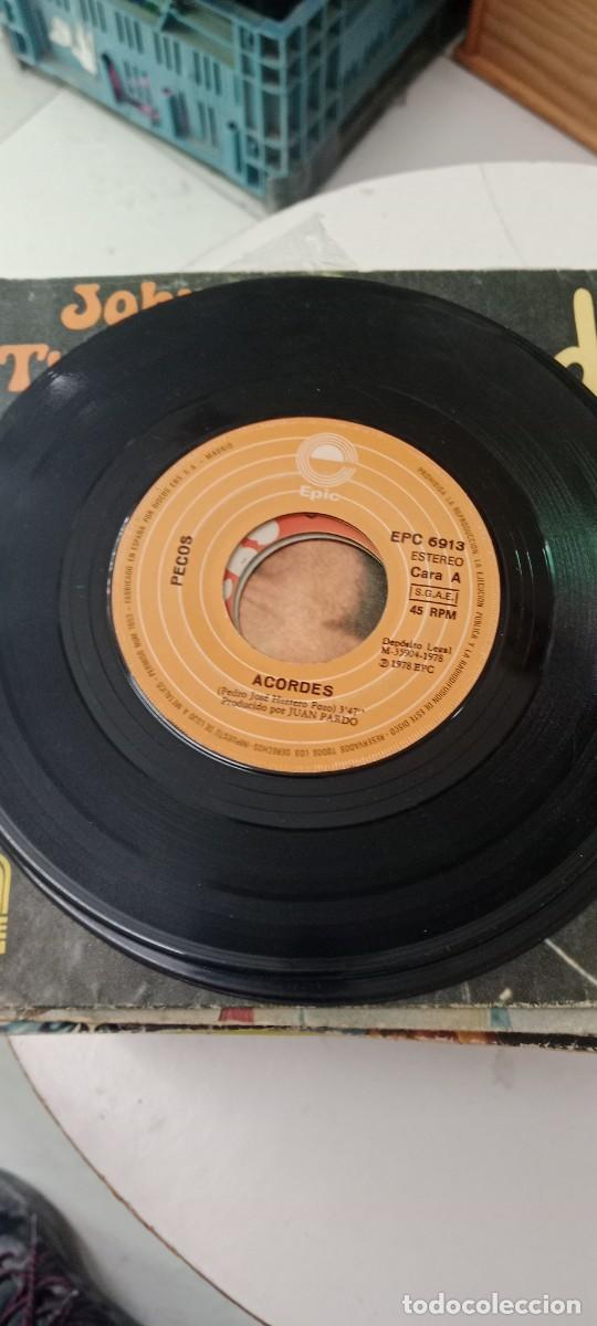 Discos de vinilo: PECOS ACORDES SOLO DISCO 7 PULGADAS VINILO BAL-6