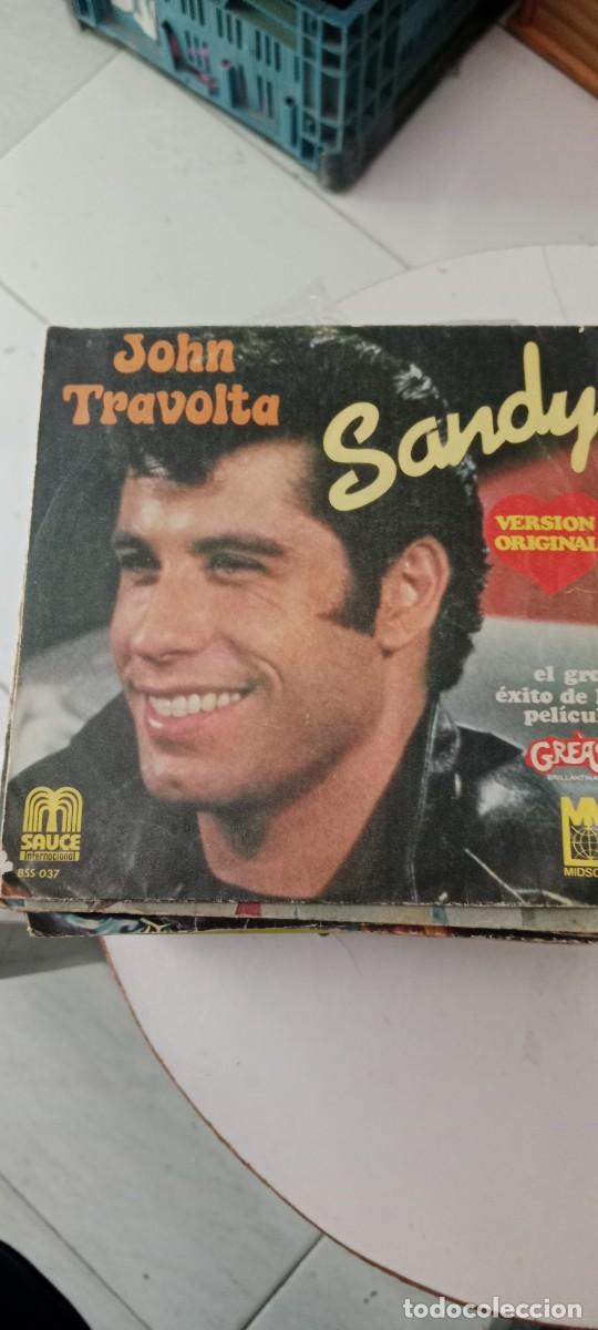 Discos de vinilo: JOHN TRAVOLTA SANDY DISCO 7 PULGADAS VINILO BAL-6