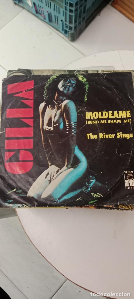 Discos de vinilo: Gilla. Moldeame (Bend me shape me)/ The river sings DISCO 7 PULGADAS VINILO BAL-6