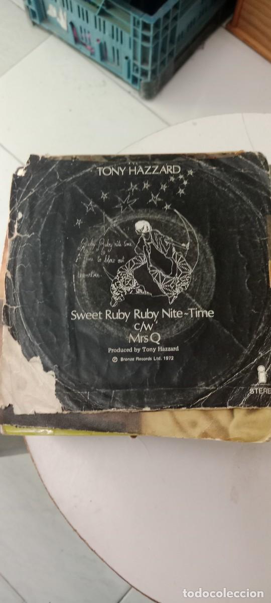 Discos de vinilo: TONY HAZZARD - SWEET RUBY RUBY NITE TIME DISCO 7 PULGADAS VINILO BAL-6 - Foto 1
