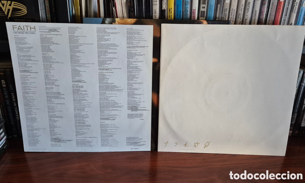Discos de vinilo: George Michael &ndash; Faith Lp 1987 - Foto 4